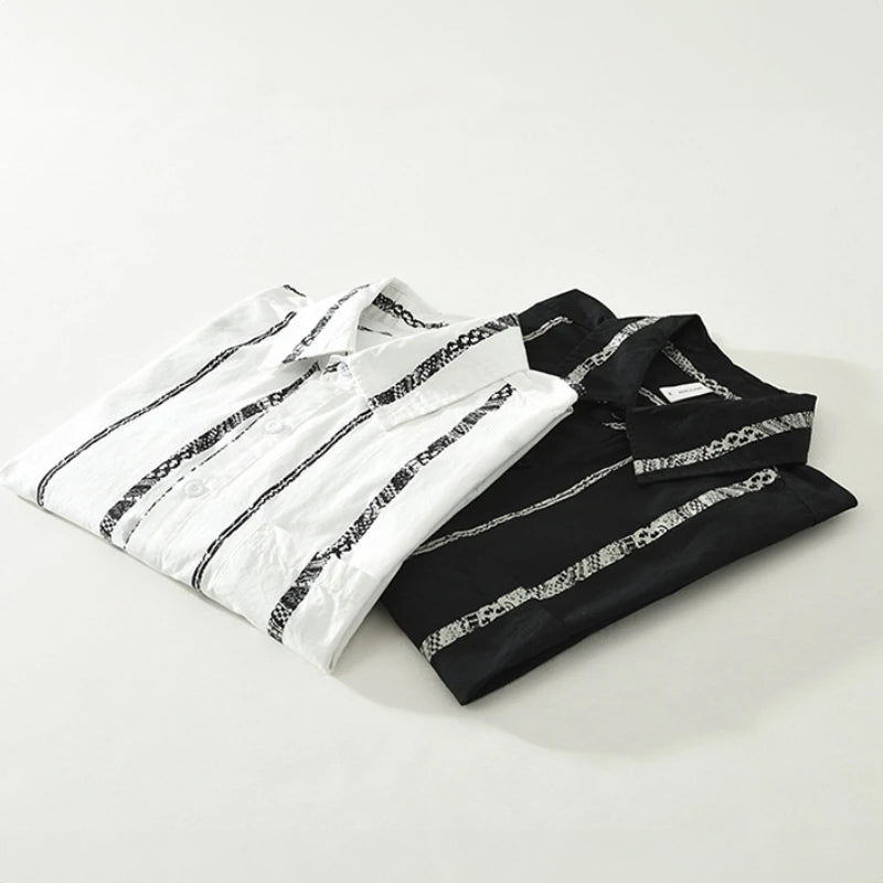Theodore Willow Ipanema Cotton Shirt Ash & Harbor