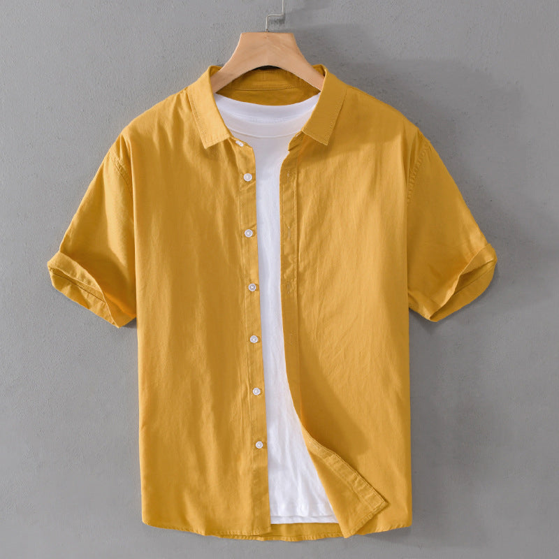 Theodore Willow Paradise Cotton Shirt Ash & Harbor
