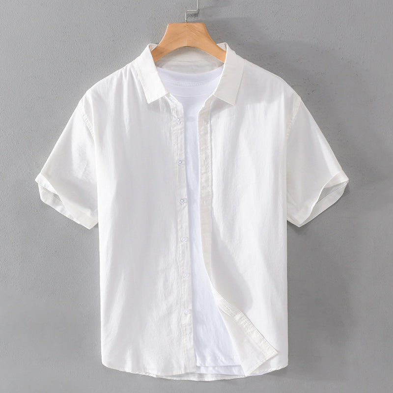 Theodore Willow Paradise Cotton Shirt Ash & Harbor