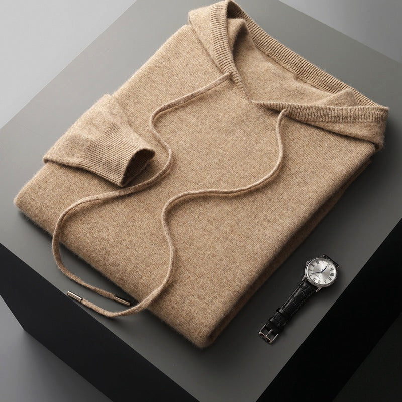 Theodore Willow Premium Merino Hoodie Ash & Harbor