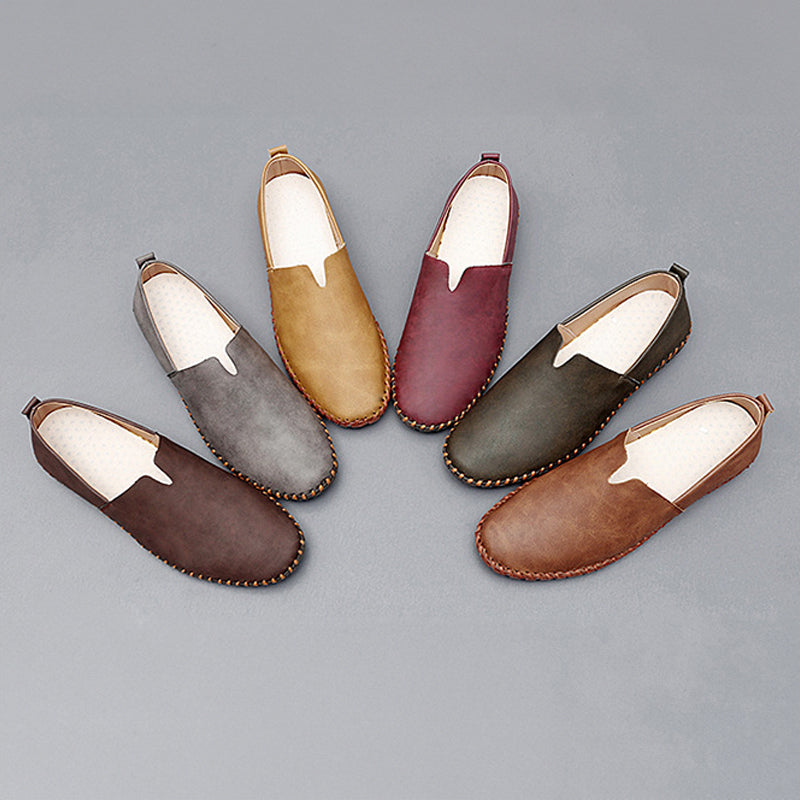 Theodore Willow Santorini Leather Loafers Ash & Harbor