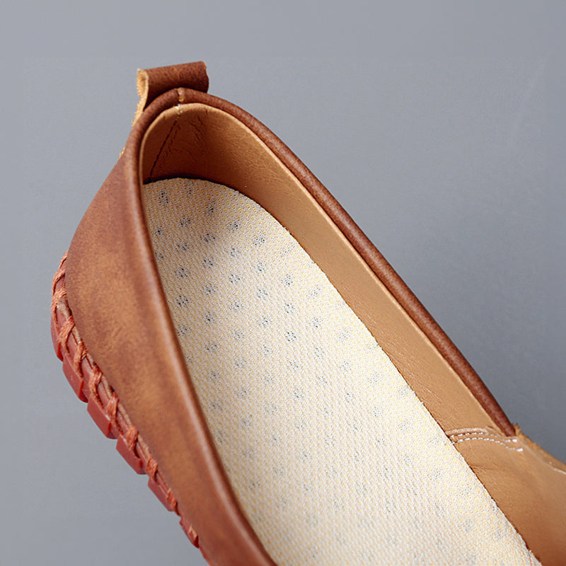 Theodore Willow Santorini Leather Loafers Ash & Harbor