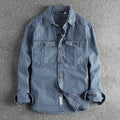 Theodore Willow Vintage Denim Shirt Ash & Harbor