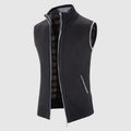 Theodore Willow Zipper Knit Vest Ash & Harbor