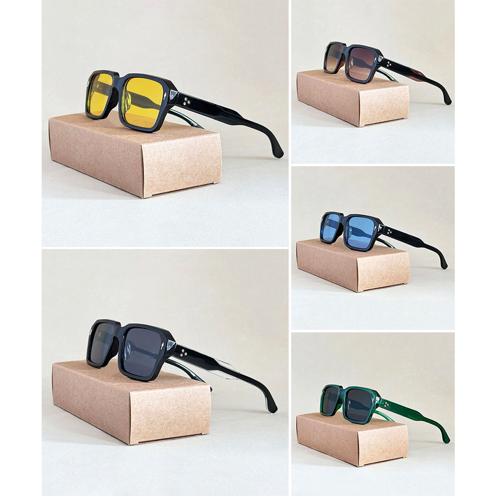 Timeless Vision Square Sunglasses Cole Hampton