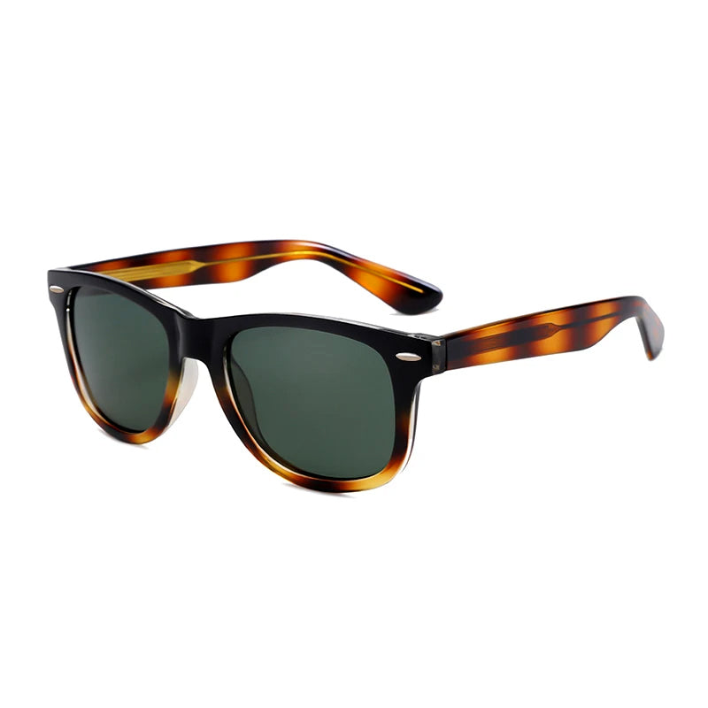 Vintage Square Sunglasses with Polarized Lenses Cole Hampton