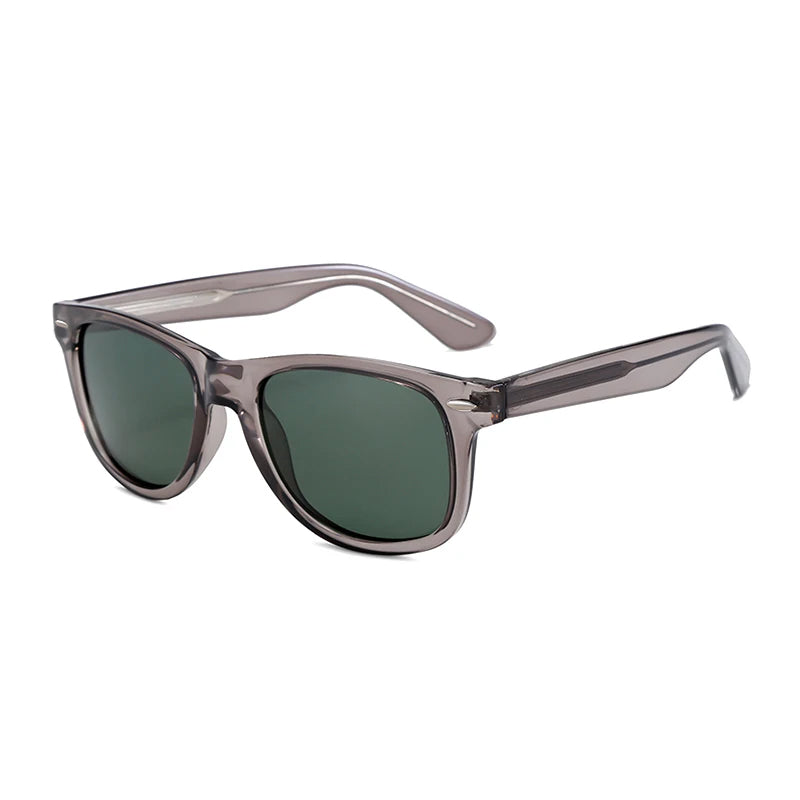 Vintage Square Sunglasses with Polarized Lenses Cole Hampton