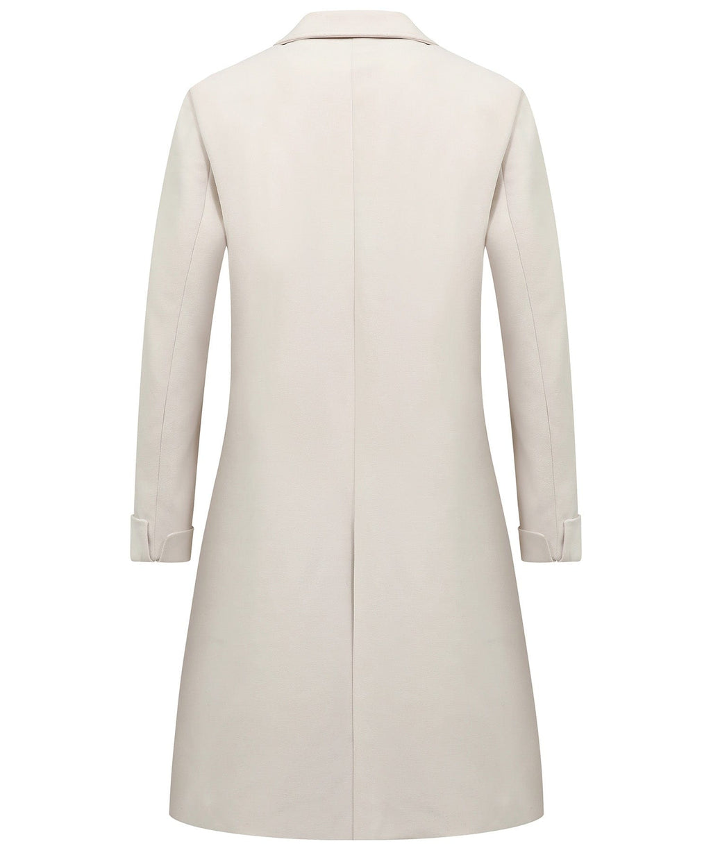 Metropolitan Trench Coat – Men's Double-Breasted Wool-Look Overcoat – Classic Business Cole Hampton