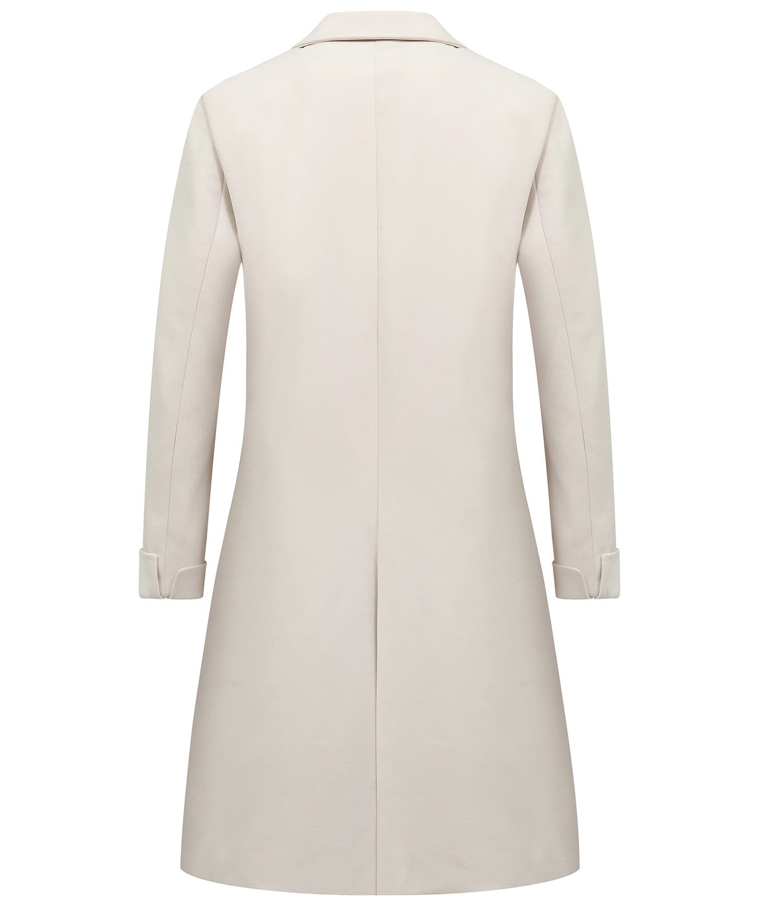 Metropolitan Trench Coat – Men's Double-Breasted Wool-Look Overcoat – Classic Business Cole Hampton