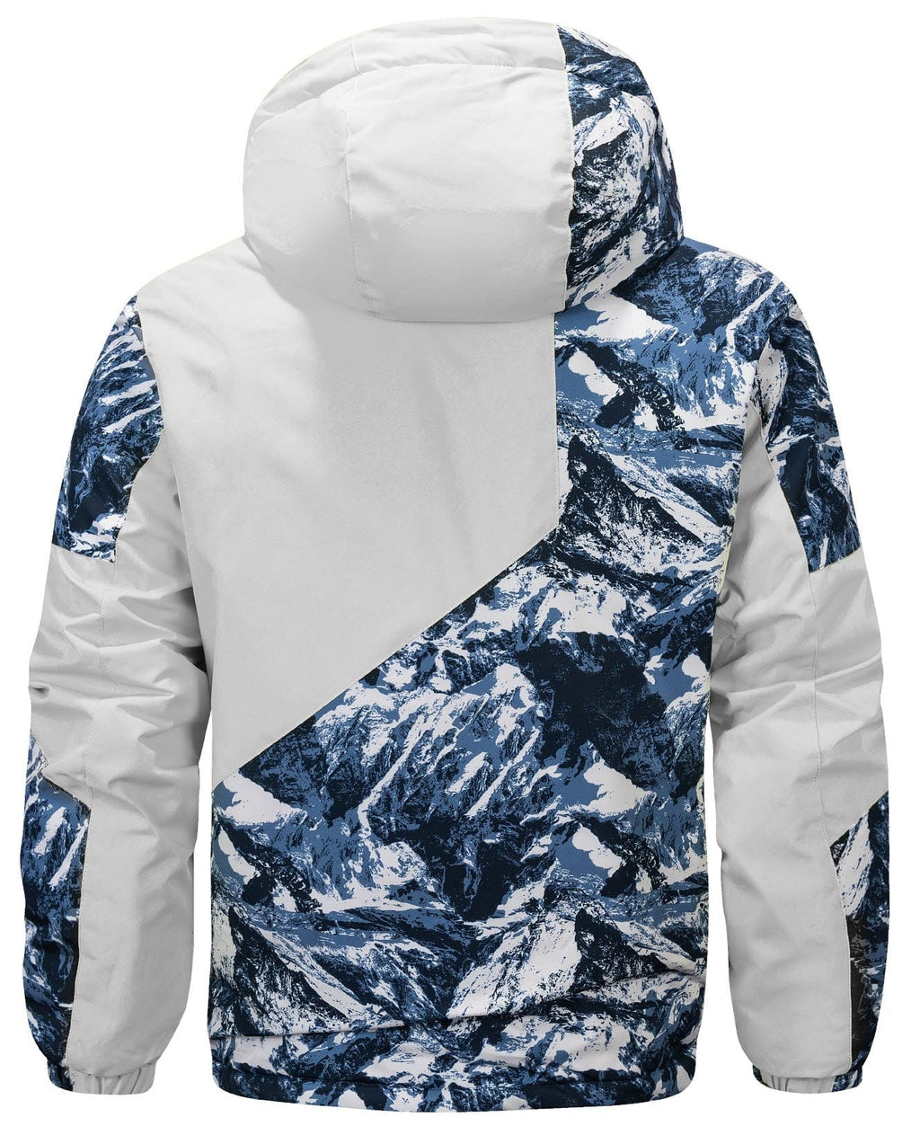 Frost Peak Jacket – Men's Insulated Winter Jacket – Glacier Print Puffer Cole Hampton