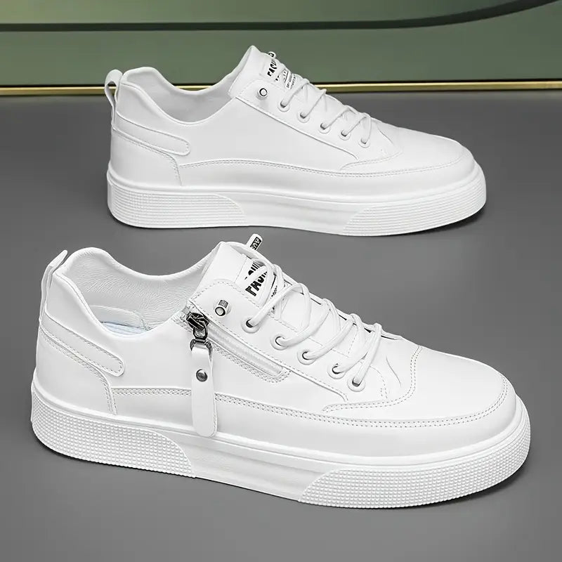 Weston Premium Leather Sneakers Ash & Harbor