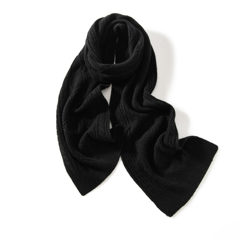 Winter Grace Textured Cashmere Scarf Cole Hampton