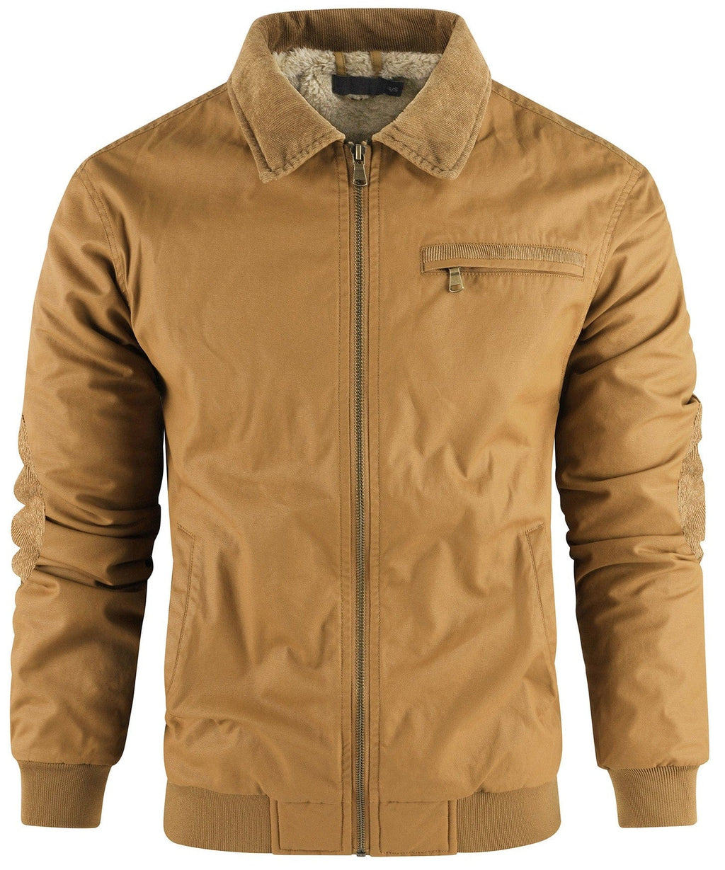 Valebrook Jacket – Men's Fleece-Lined Bomber Jacket – Warm Winter Cole Hampton