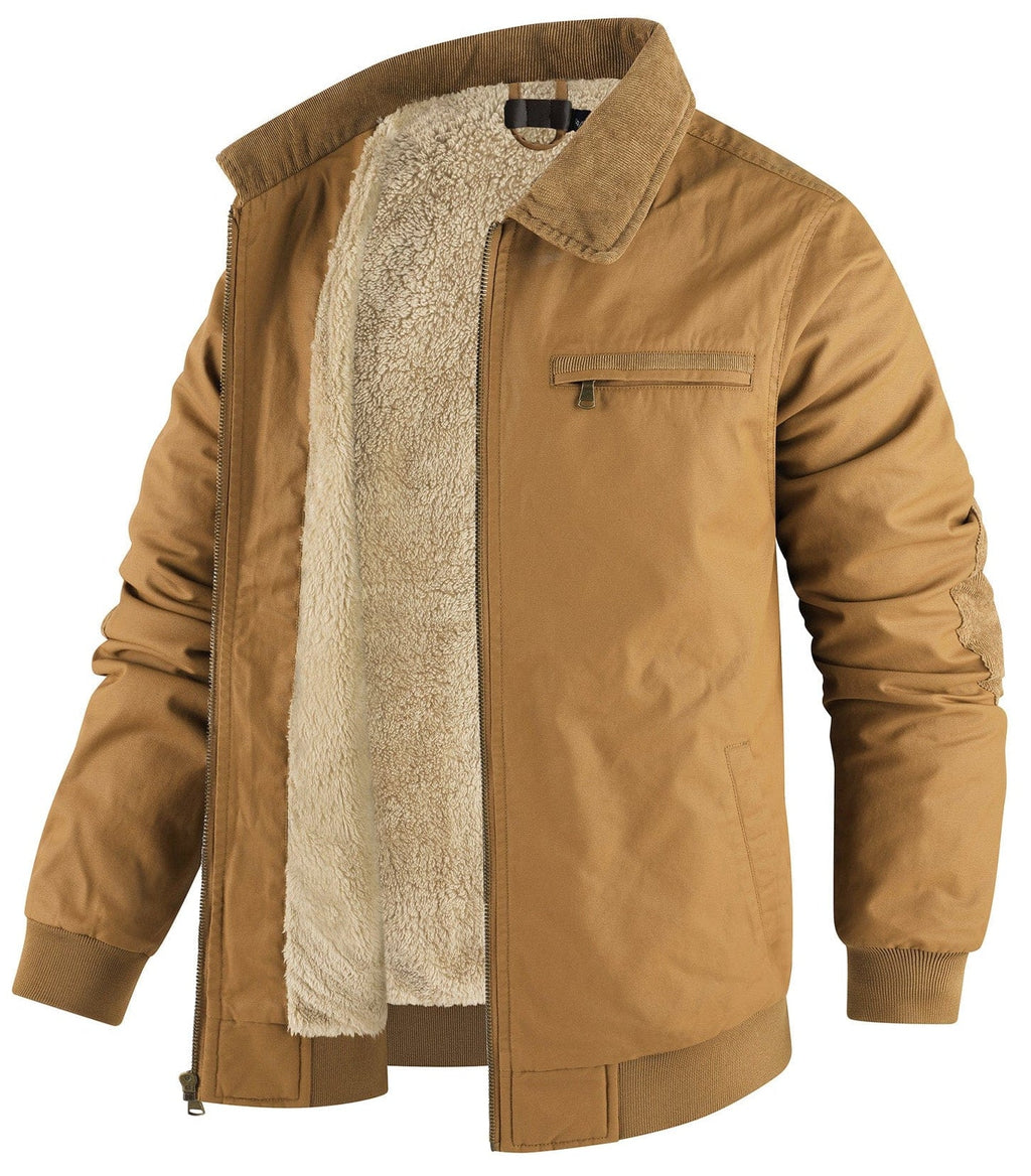 Valebrook Jacket – Men's Fleece-Lined Bomber Jacket – Warm Winter Cole Hampton