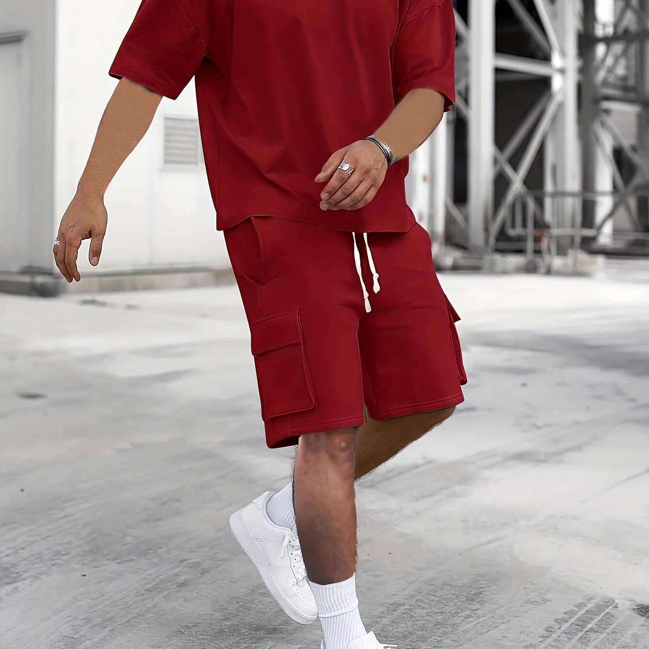 Men's Sport Casual Shorts Set Cole Hampton