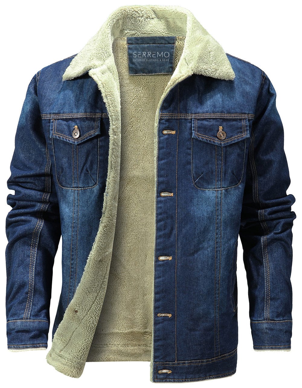 Fleece Denim Jacket (2 Designs) Cole Hampton