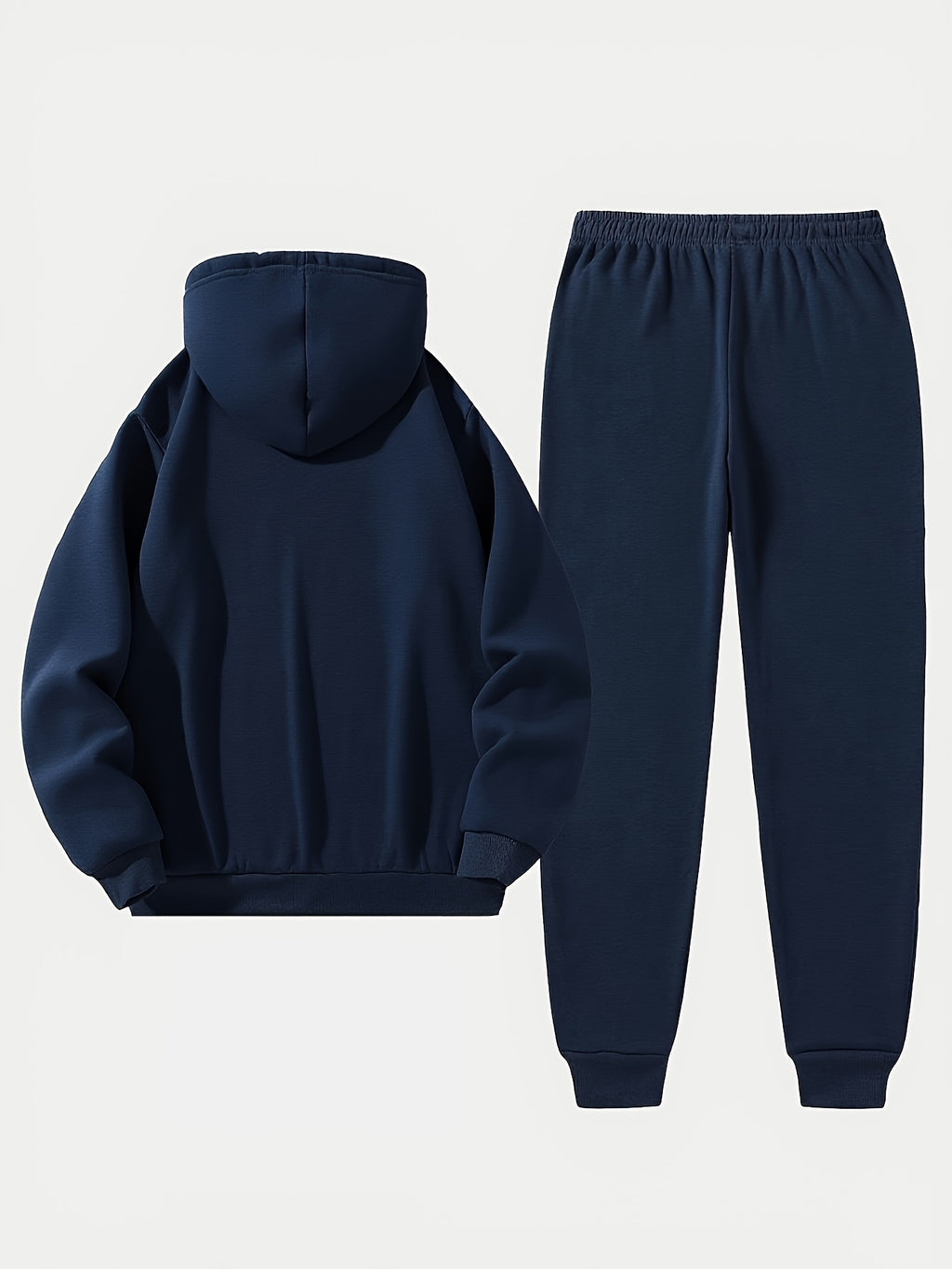 Men'S 2pcs Set, Casual Crew Neck Long Sleeve Hooded Sweatshirt And Sweatpants Suit, Suitable for Winter And Autumn, Sportswear Suit, Sweater Hoodie, Sports Top, Jogging Pants, Sweatpants, Hoodie, Sweatshirt, Pants, Hooded Top, Sports Pants Cole Hampton