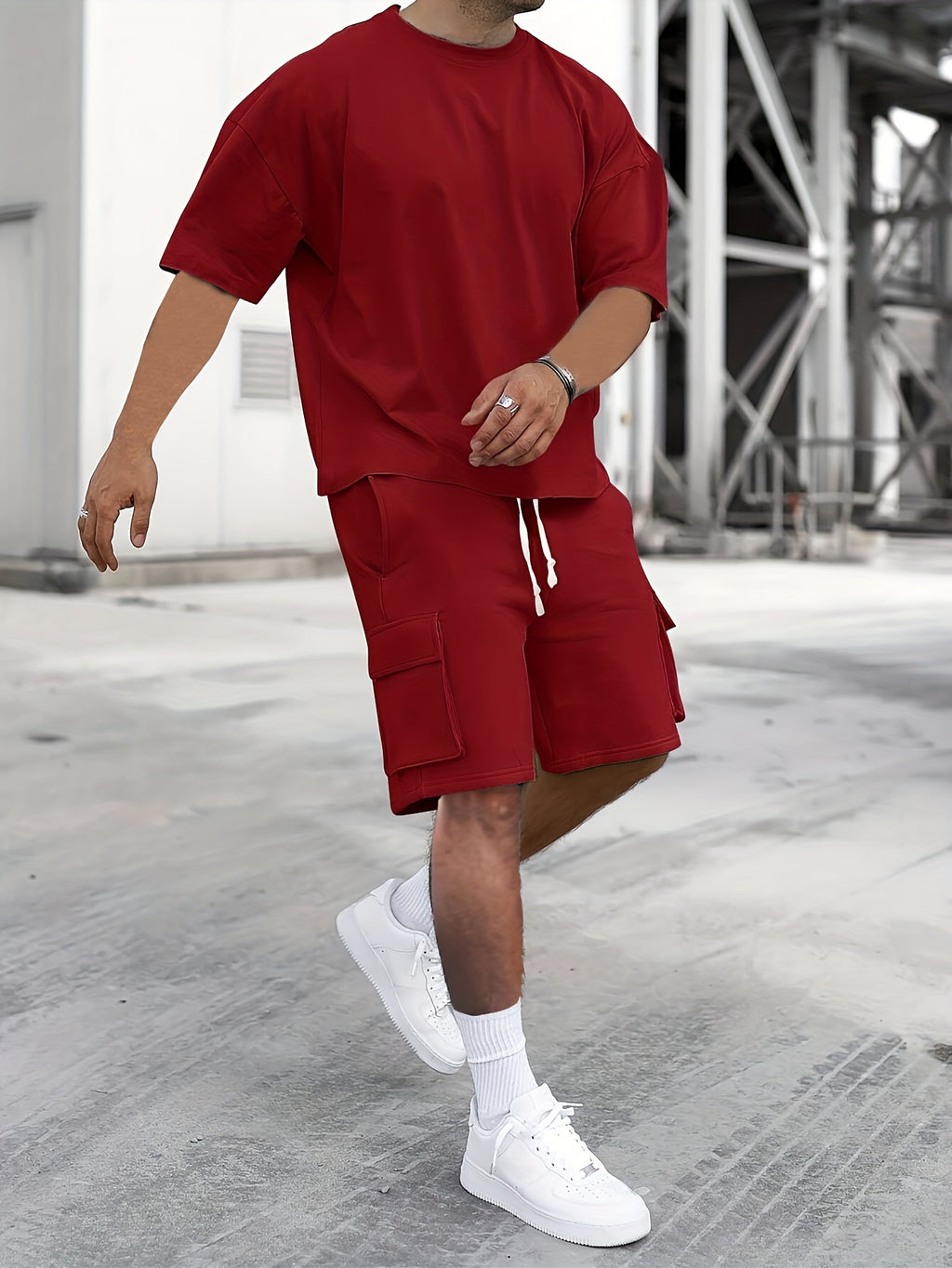 Men's Sport Casual Shorts Set Cole Hampton