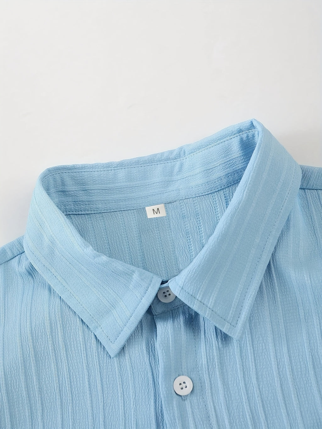 Men's Striped Casual Short-Sleeve Shirt + Casual Drawstring Lined Long Pants 2pcs Set with Elastic Waistband for Holiday Leisure Outings Cole Hampton