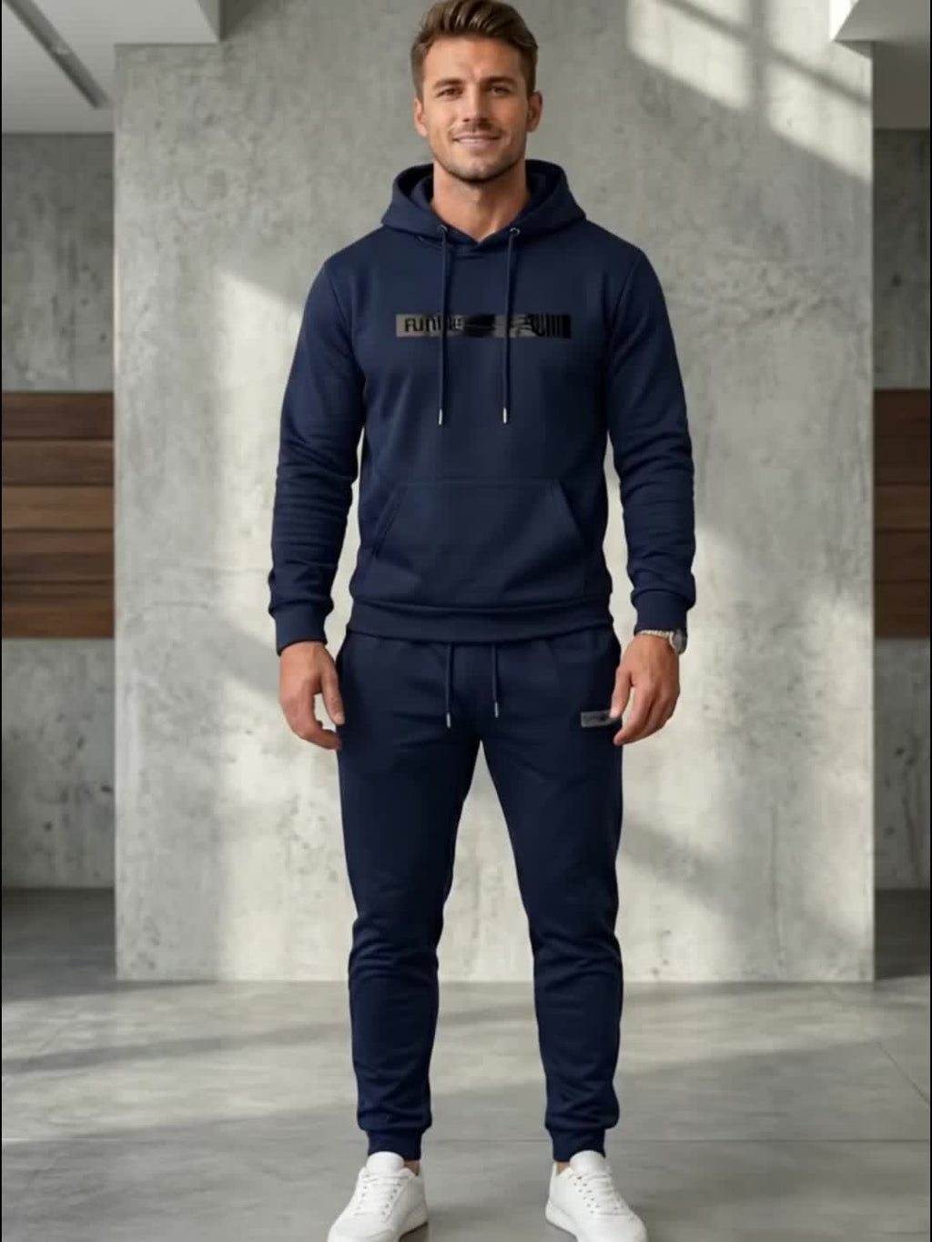 Men'S 2pcs Set, Casual Crew Neck Long Sleeve Hooded Sweatshirt And Sweatpants Suit, Suitable for Winter And Autumn, Sportswear Suit, Sweater Hoodie, Sports Top, Jogging Pants, Sweatpants, Hoodie, Sweatshirt, Pants, Hooded Top, Sports Pants Cole Hampton