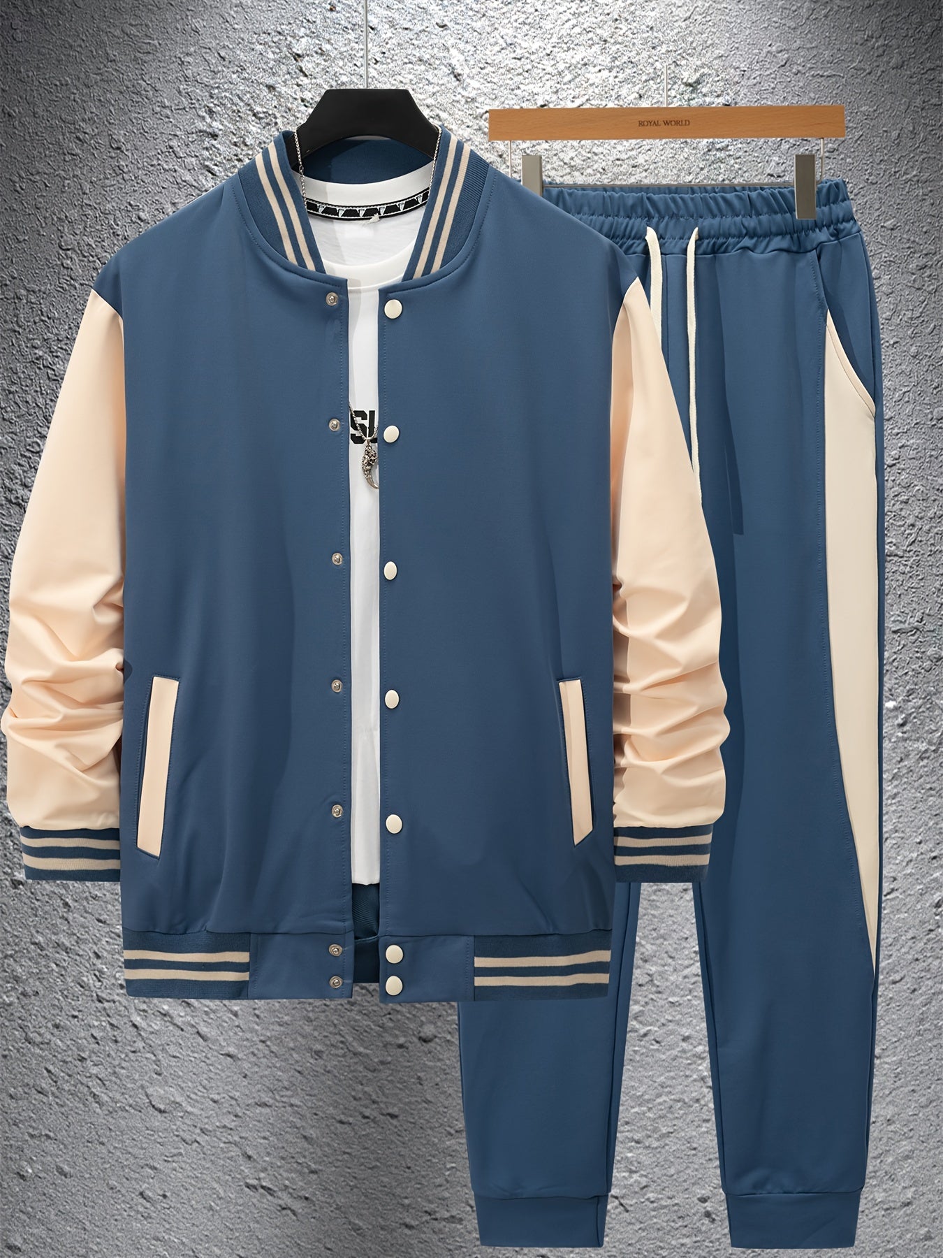 Cole Hampton Men's Baseball Jersey & Pants Set, Two-Piece