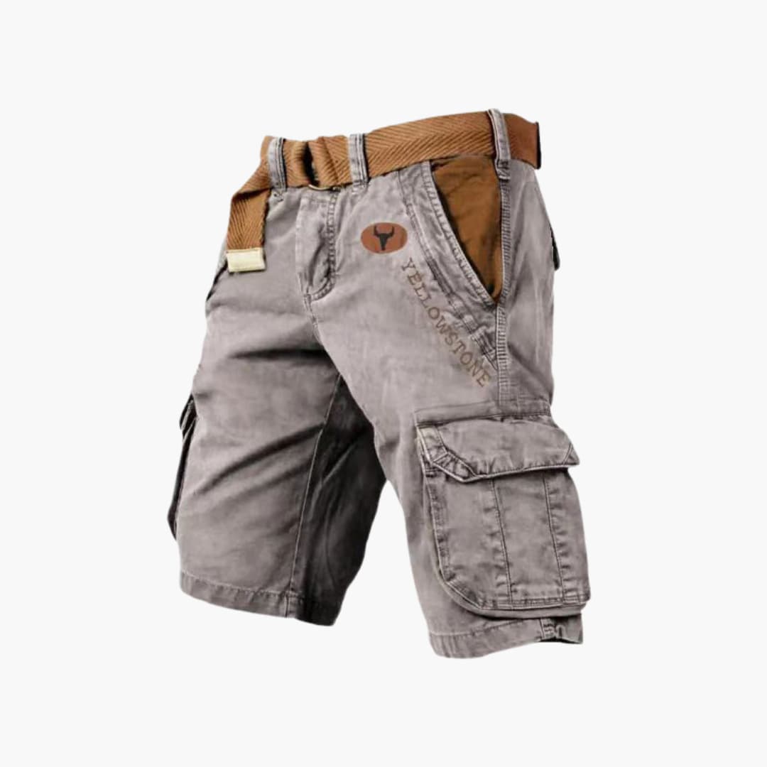 Lance | Men's Cargo Shorts with Belt & Multiple Pockets Cole Hampton