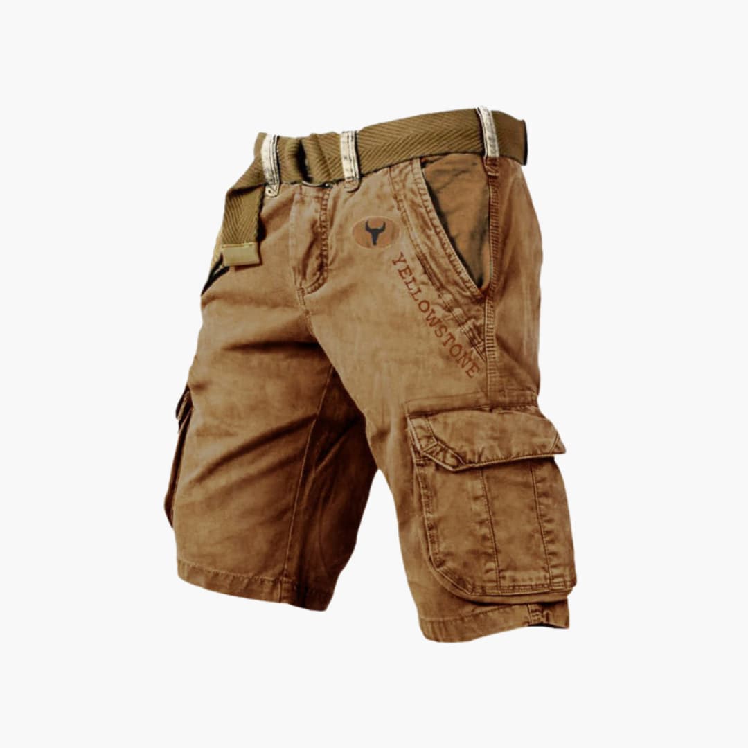 Lance | Men's Cargo Shorts with Belt & Multiple Pockets Cole Hampton