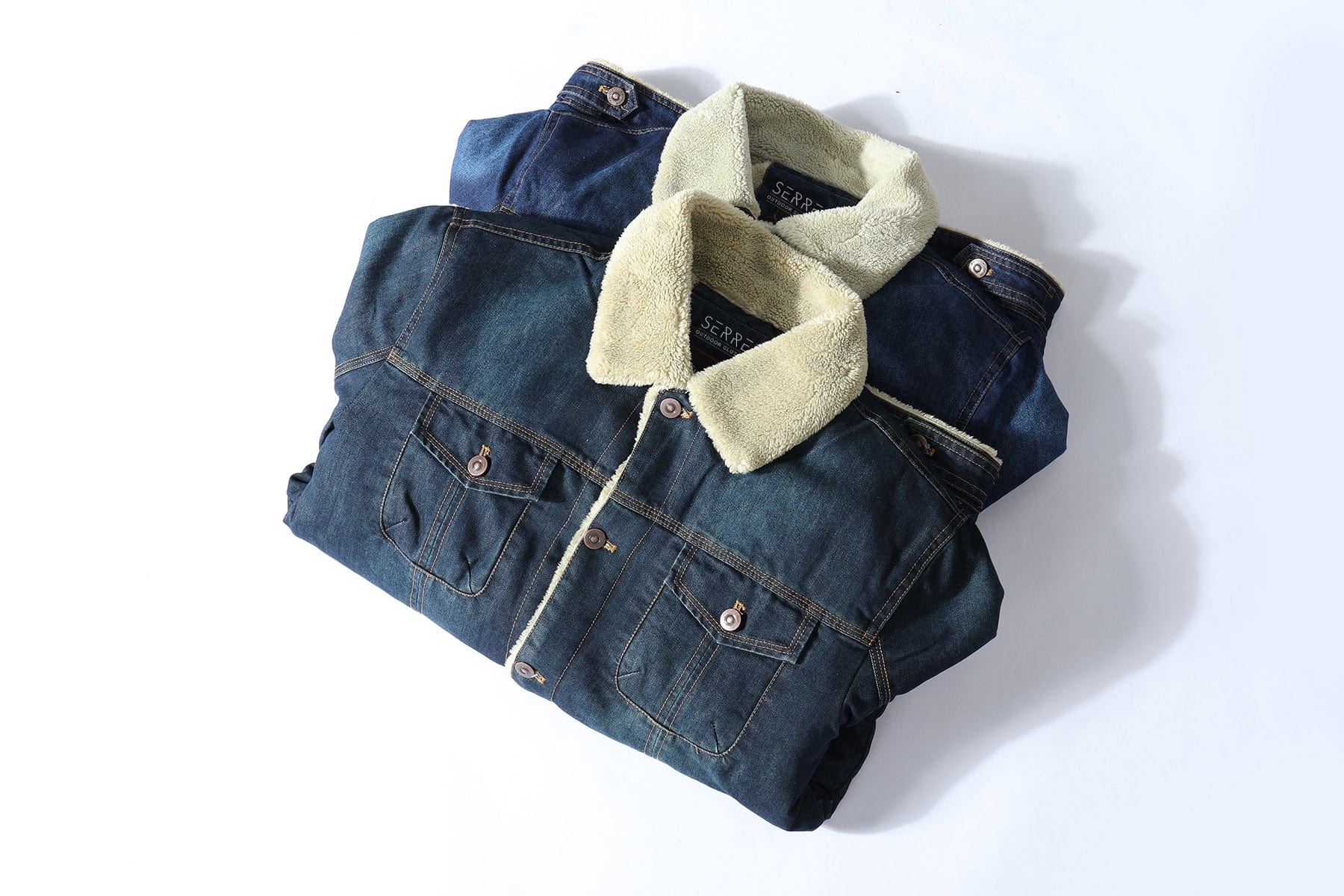 Fleece Denim Jacket (2 Designs) Cole Hampton