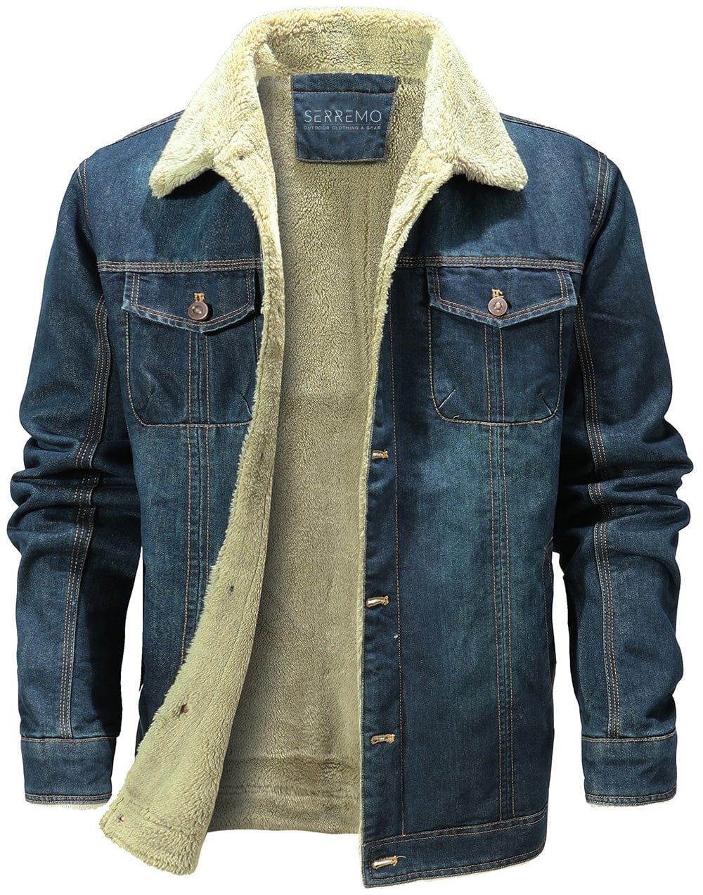 Fleece Denim Jacket (2 Designs) Cole Hampton