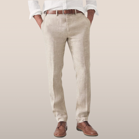 Chad | Men's Summer Linen Dress Pants Cole Hampton