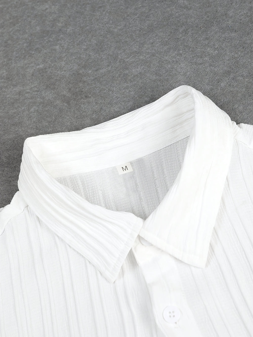Men's Striped Casual Short-Sleeve Shirt + Casual Drawstring Lined Long Pants 2pcs Set with Elastic Waistband for Holiday Leisure Outings Cole Hampton