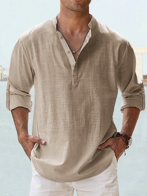 Jonas | Men's Casual Linen Summer Shirt Cole Hampton