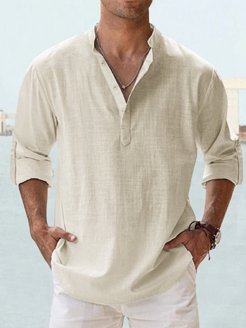 Jonas | Men's Casual Linen Summer Shirt Cole Hampton