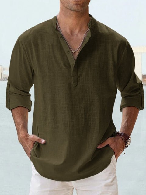 Jonas | Men's Casual Linen Summer Shirt Cole Hampton