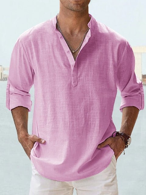Jonas | Men's Casual Linen Summer Shirt Cole Hampton