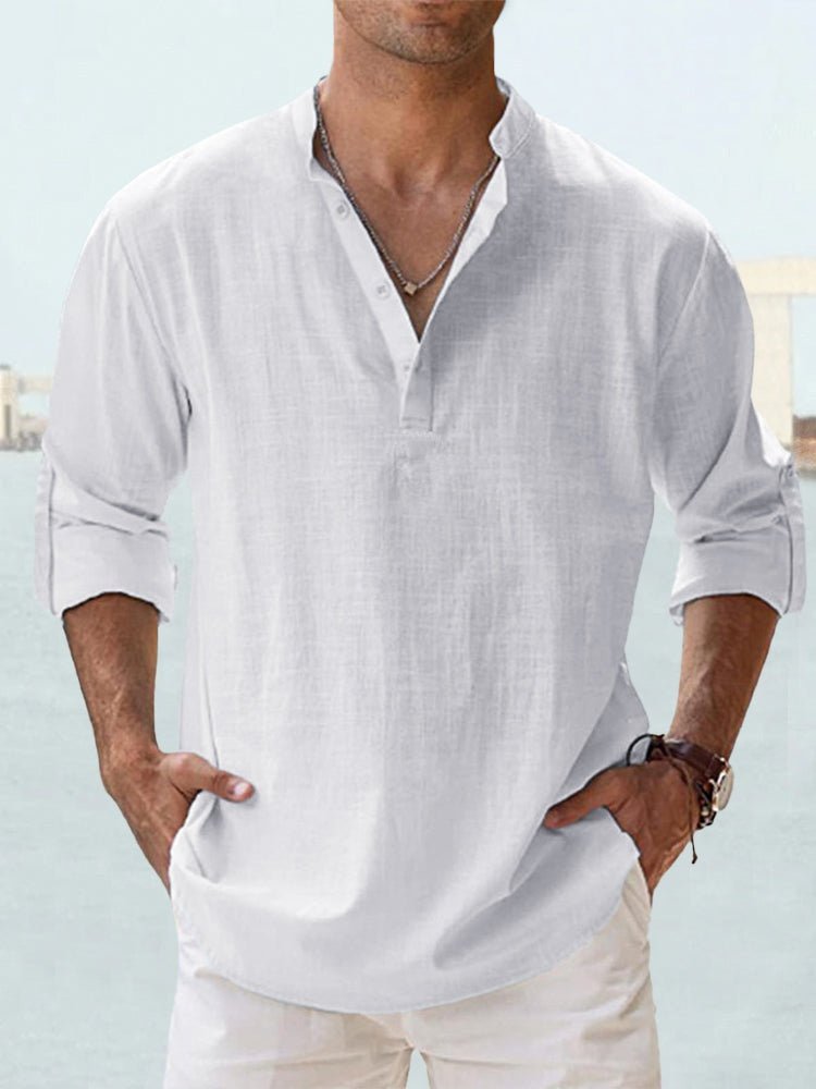 Jonas | Men's Casual Linen Summer Shirt Cole Hampton