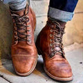 Liam | Men's Lace-Up Leather Ankle Boots Cole Hampton