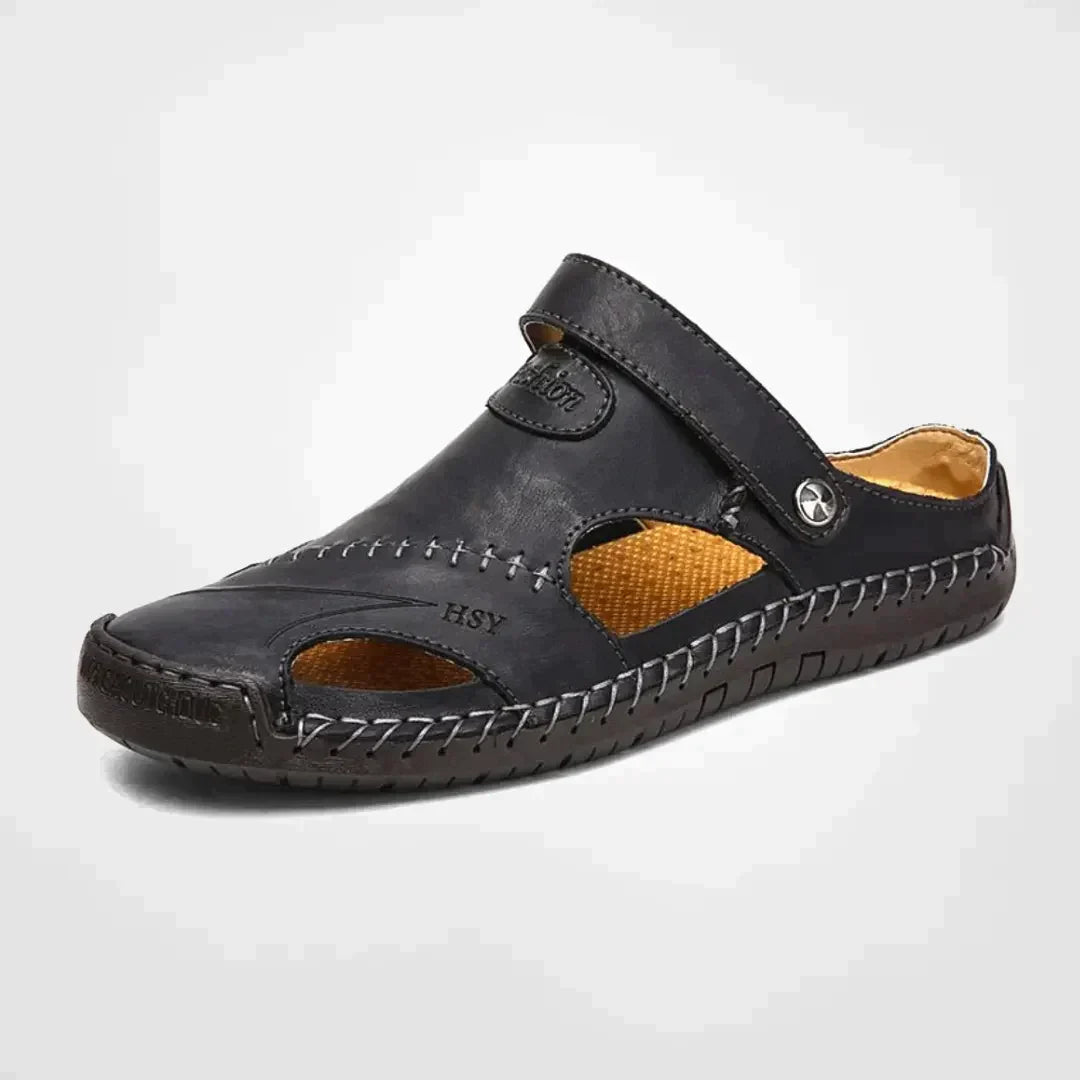 Benny | Men's Orthopedic Leather Sandals Cole Hampton