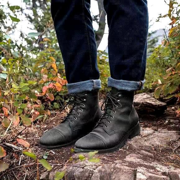 Liam | Men's Lace-Up Leather Ankle Boots Cole Hampton